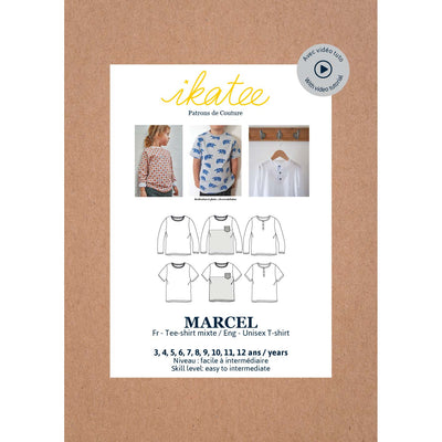 Marcel T-Shirt Pattern | 3-12 Years