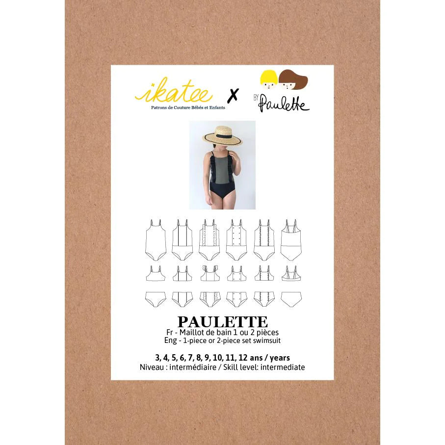 Paulette Swimsuit Pattern | 3-12 Years