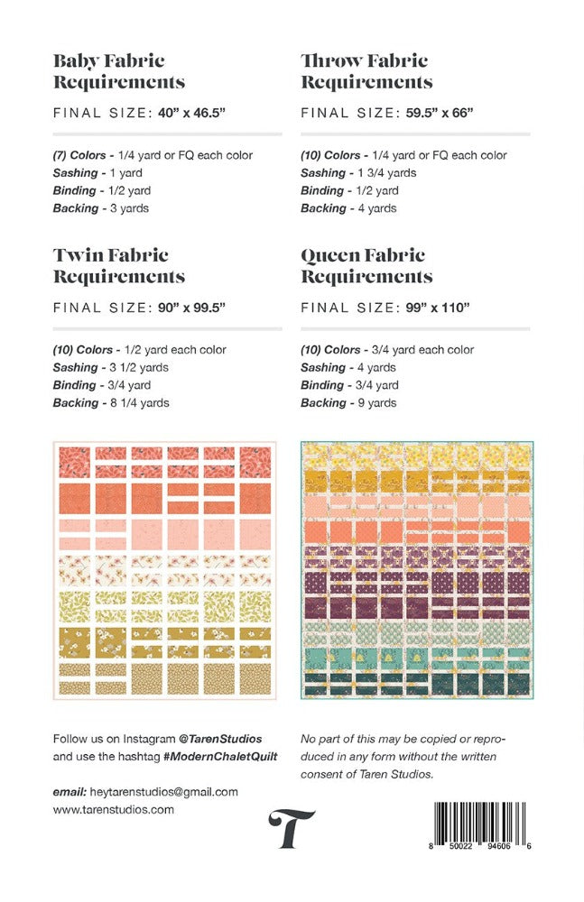 Horizon Lines Quilt Pattern