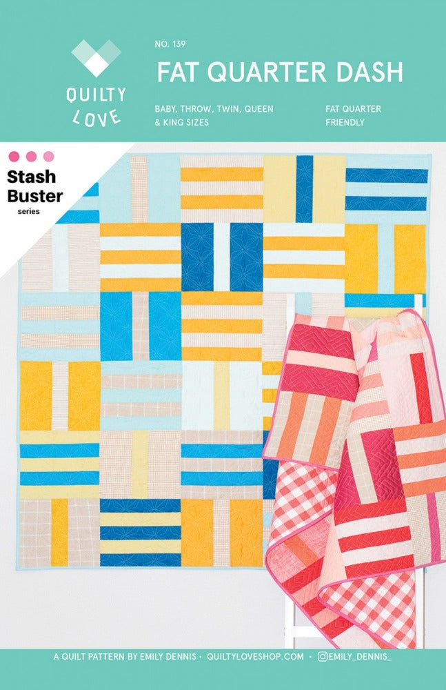 Fat Quarter Dash Quilt Pattern