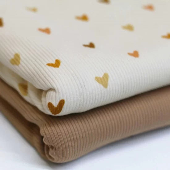 Hearts | Ribbed Knit