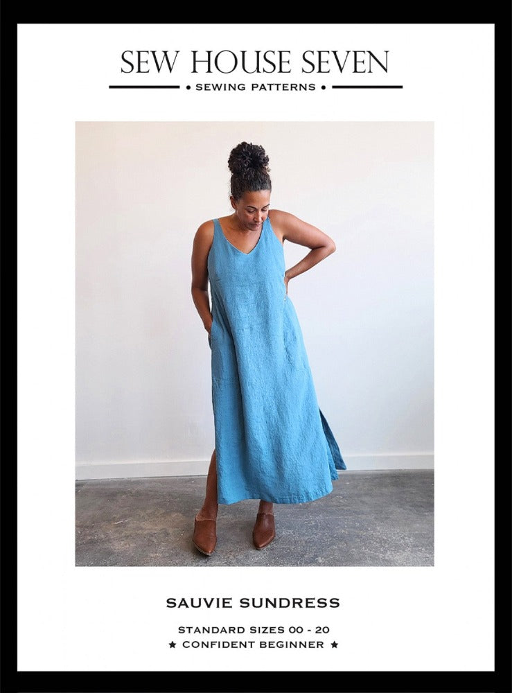 Sauvie Sundress Pattern - Sizes 00-20
