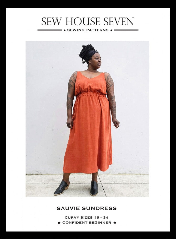Sauvie Sundress Pattern - Sizes 16-34