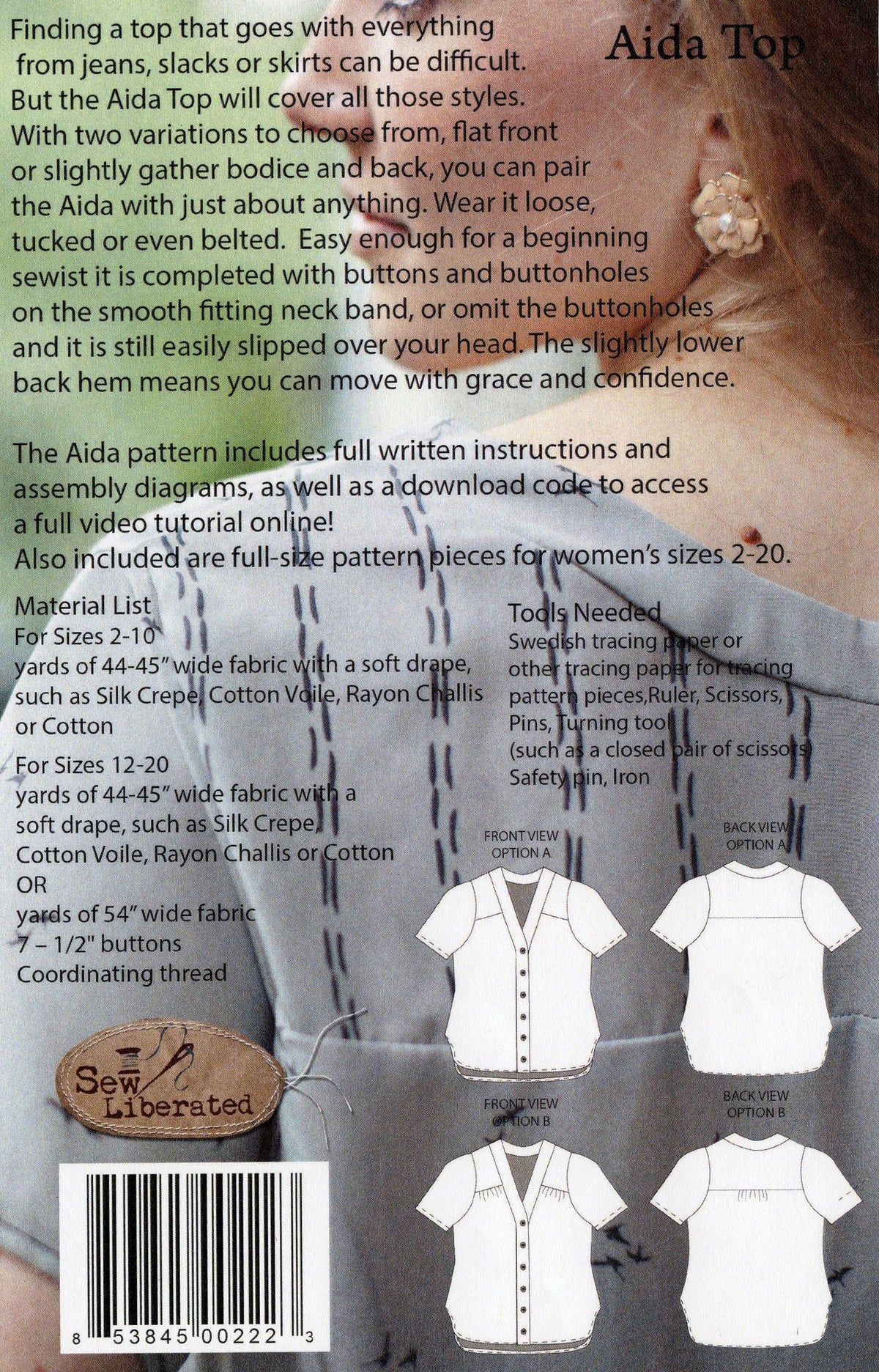 Aida Top Pattern
