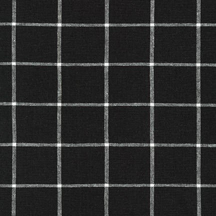 Essex Classic Woven Checks - Black