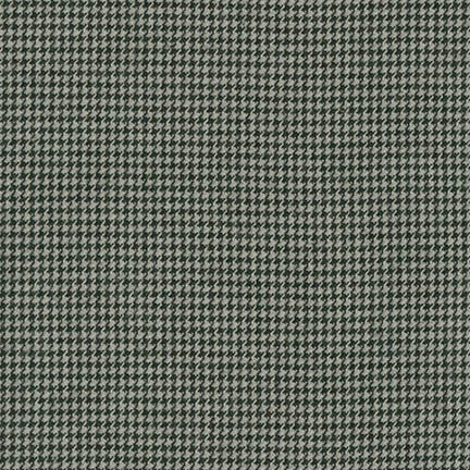 Shetland Flannel - Grey Houndstooth