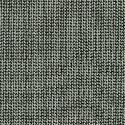 Shetland Flannel - Grey Houndstooth