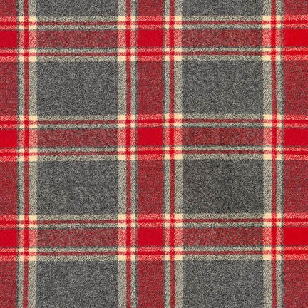 Mammoth Flannel - Red/Grey | Small Bolt