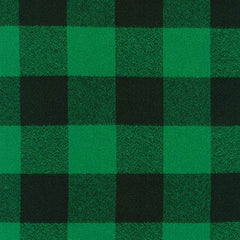 Mammoth Flannel - Green Buffalo Plaid - Thread Count Fabrics