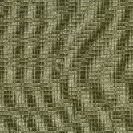 Chambray Flannel - Olive