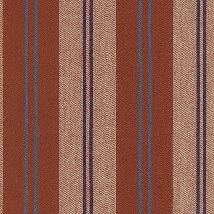 Taos Flannel - Stripes Rust