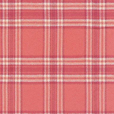 Organic Mammoth Flannel - Brick
