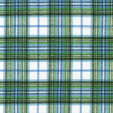 Organic Mammoth Flannel - Waterfall