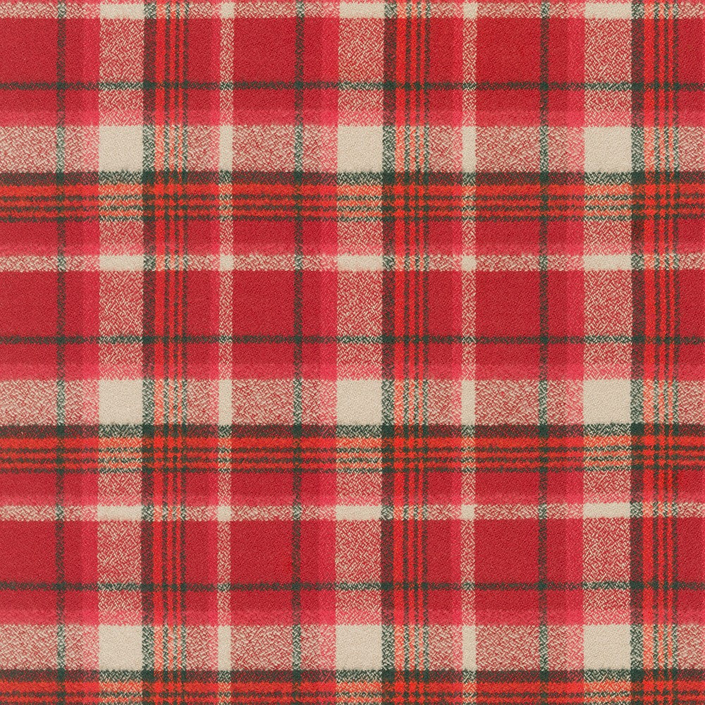 Organic Mammoth Flannel - Cardinal | Small Bolt
