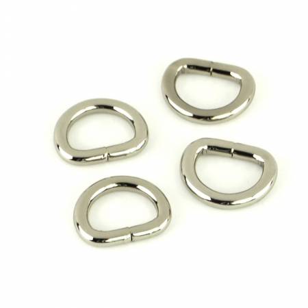 Thread On D Rings Four D-Rings 1/2