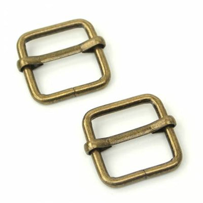 Two Slider Buckles 3/4"