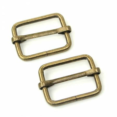 Two Slider Buckles 1"