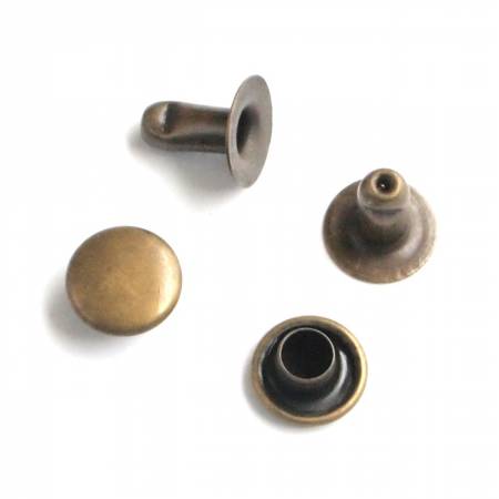 Small Rivet Set 24ct - Thread Count Fabrics