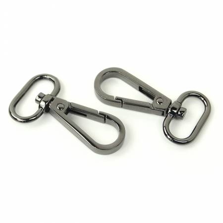 Two Swivel Hooks 3/4"