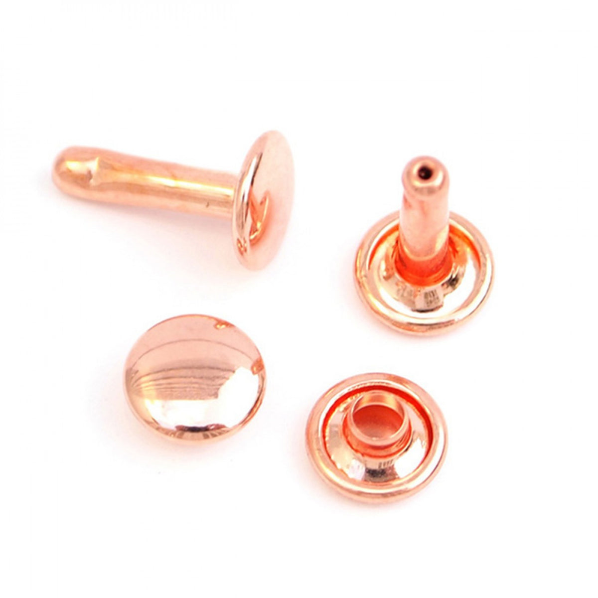 Medium Rivet Set 24ct