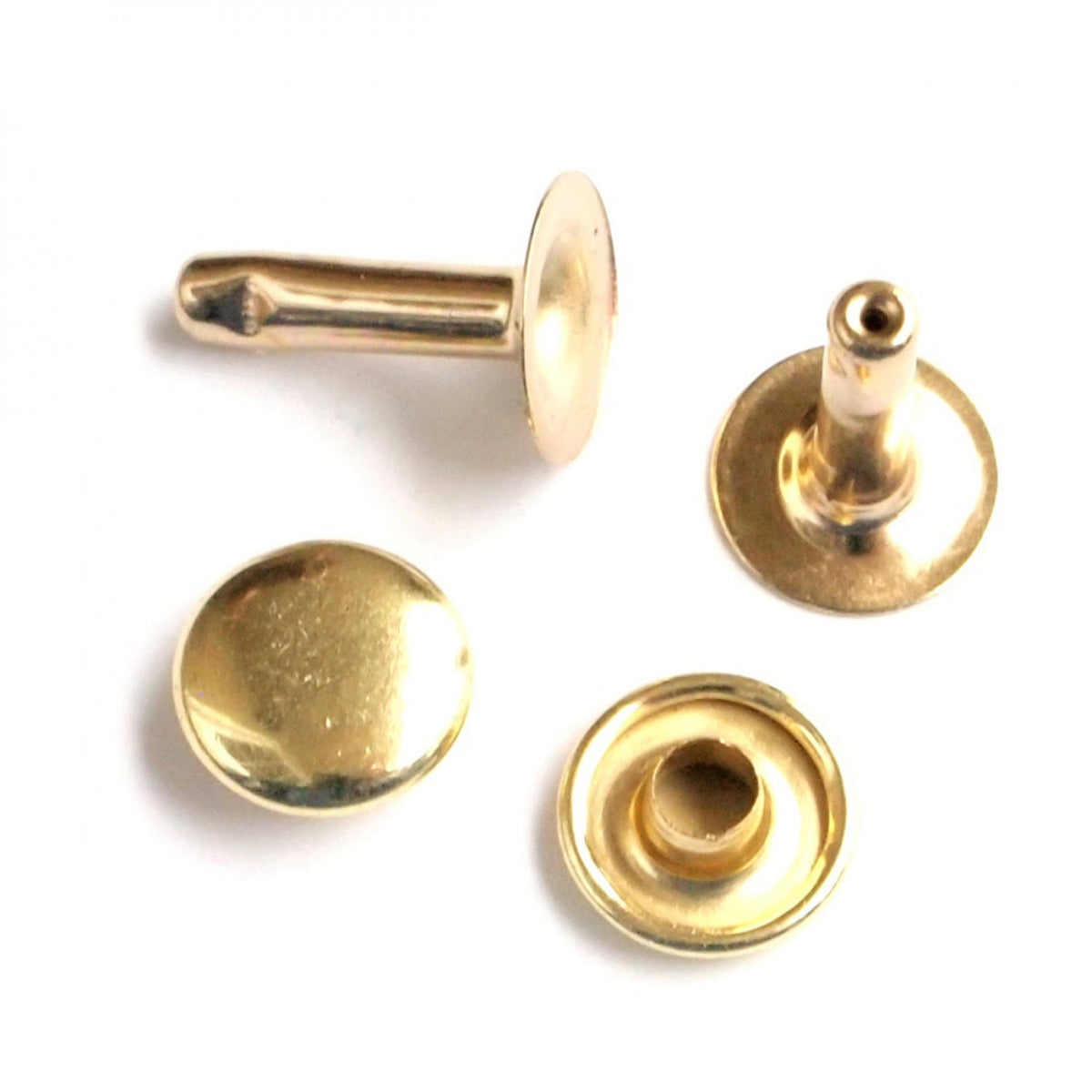 Medium Rivet Set 24ct