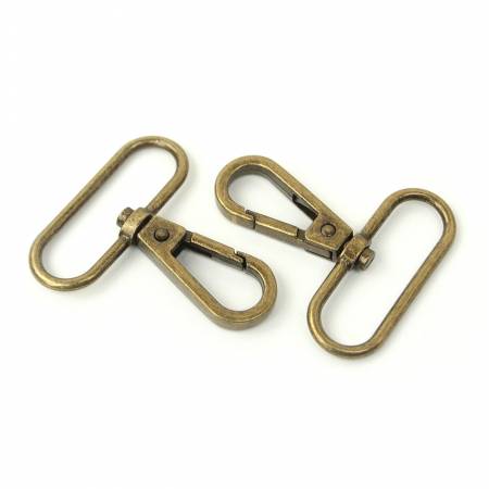 Two Swivel Hooks 1.5"