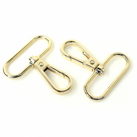 Two Swivel Hooks 1.5"
