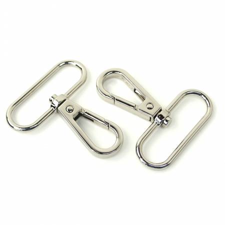 Two Swivel Hooks 1.5"