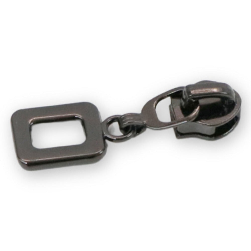 Four Rounded Rectangular Zipper Pulls