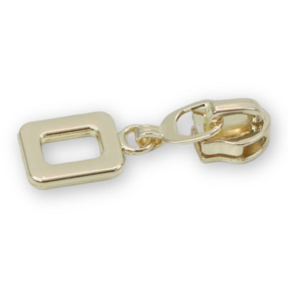 Four Rounded Rectangular Zipper Pulls