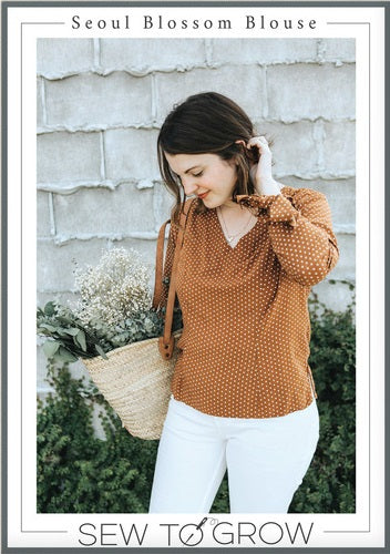 Seoul Blossom Blouse Pattern