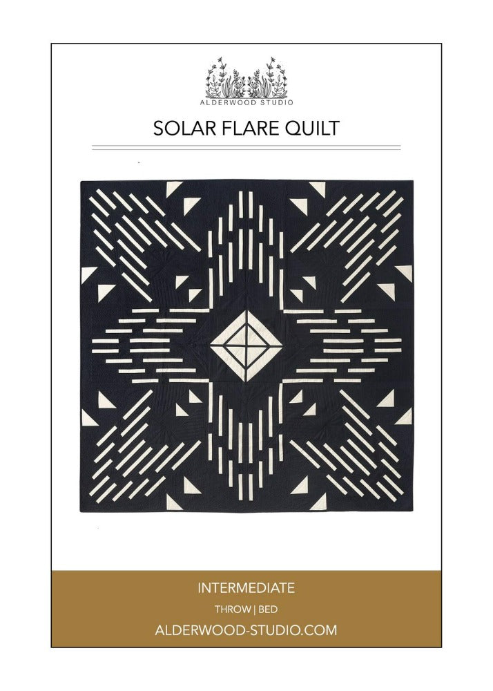 Solar Flare Quilt Pattern