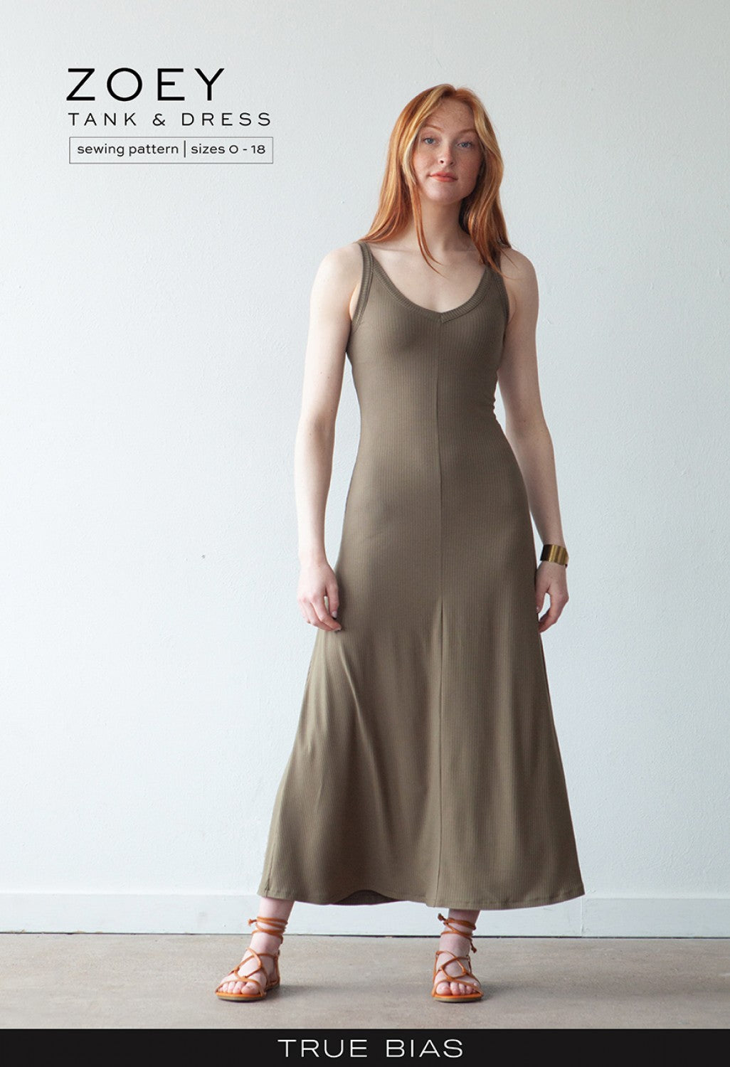 Zoey Tank and Dress Pattern Sizes 0-18