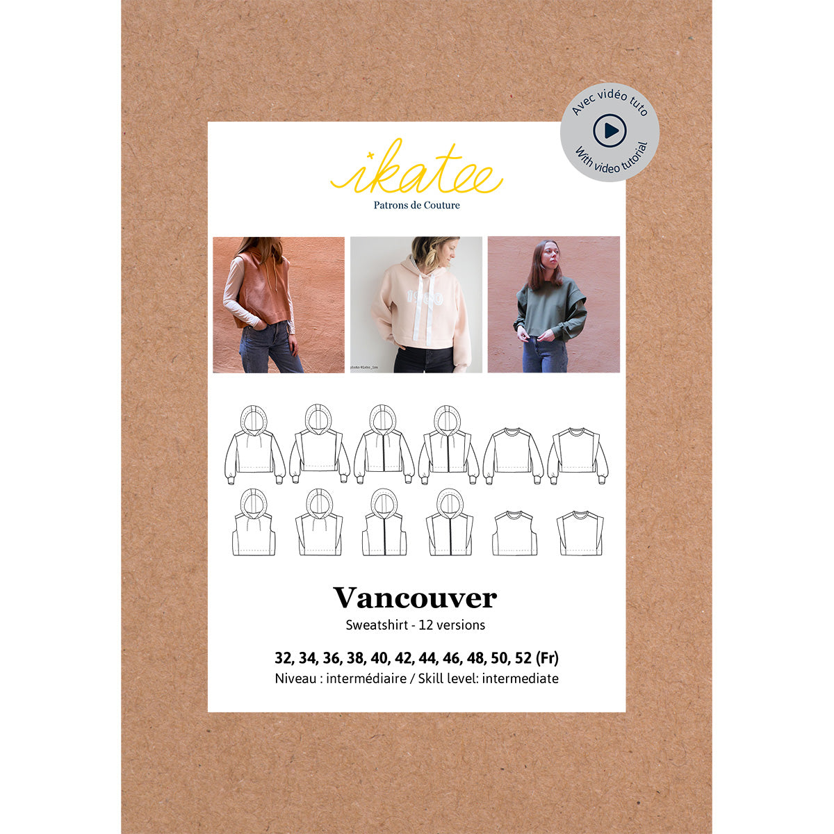 Vancouver Sweatshirt Pattern