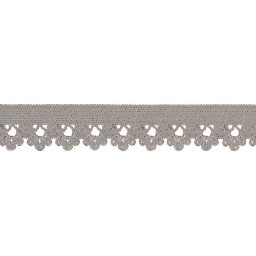 Lace Elastic - 13mm - Thread Count Fabrics