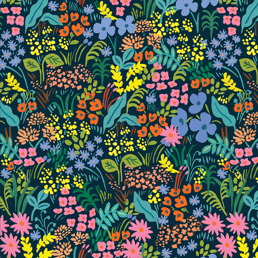 English Garden - Meadow Navy