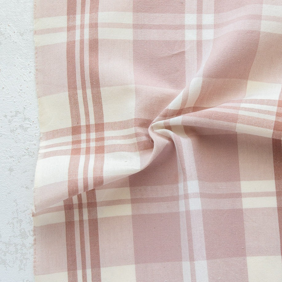Arcade Plaid Wovens - Soft Rose