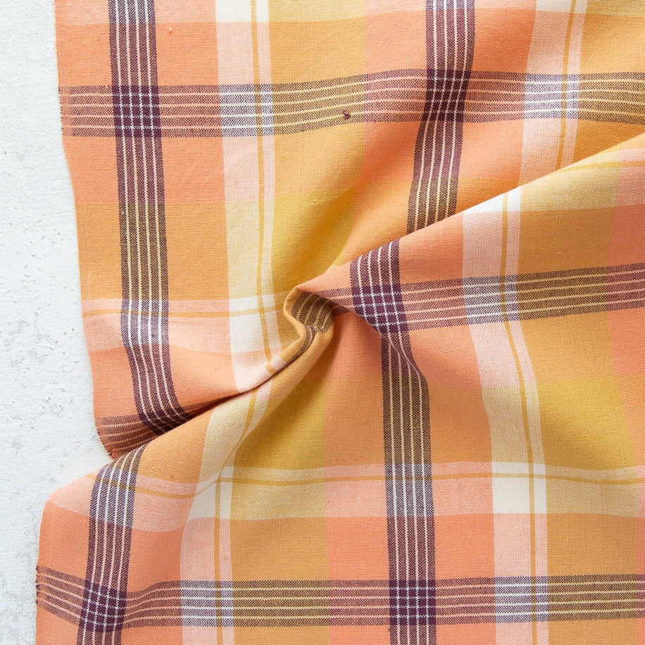 Arcade Plaid Wovens - Apricot