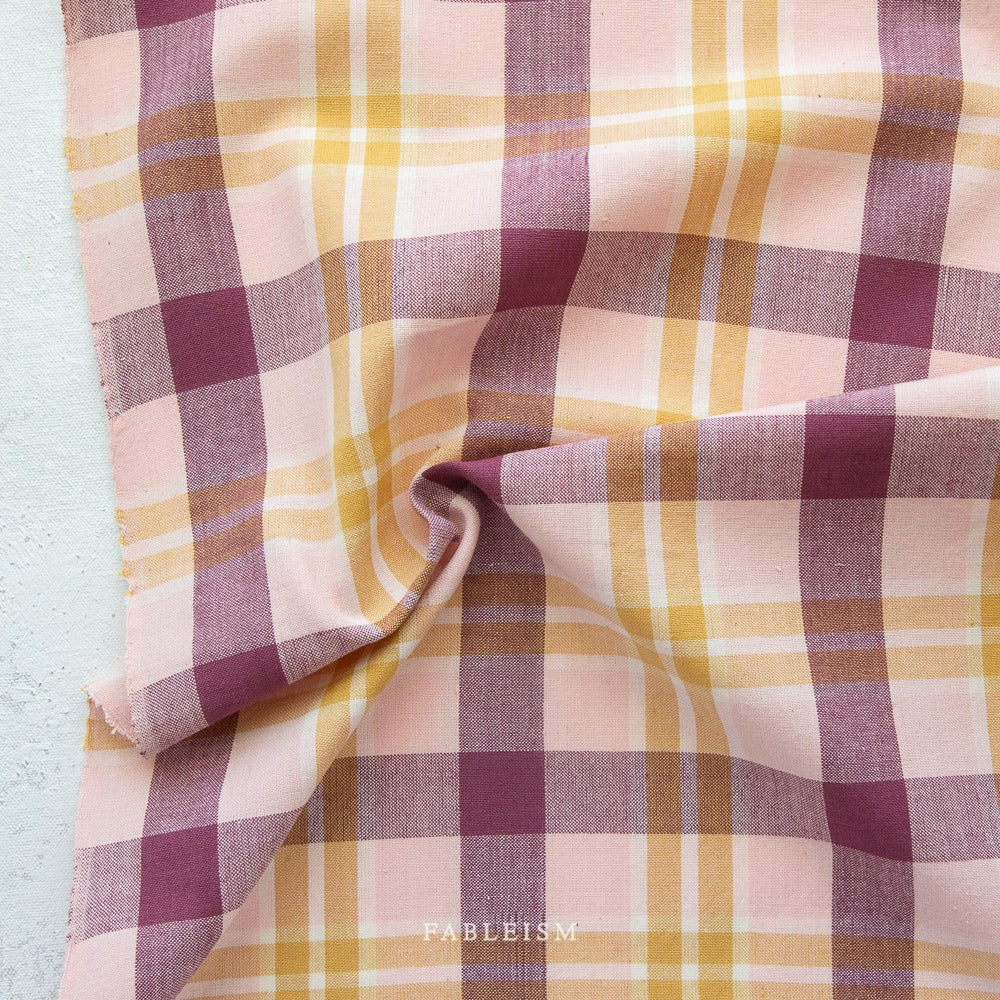 Arcade Plaid Wovens - Wildberry