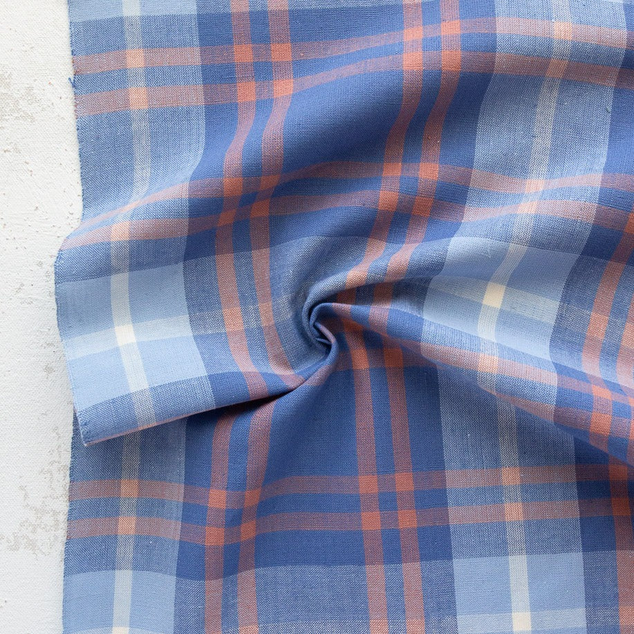 Arcade Plaid Wovens - Lazuli