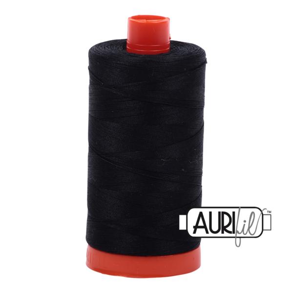 Aurifil 50wt - Black