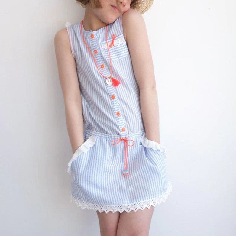 Marieke Jumpsuit and Dress Pattern | 3-12 Years