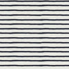 Wallflower - Painterly Stripes - Navy