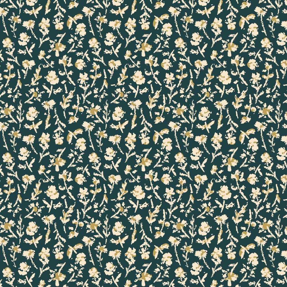 Summer Folk - Little Florets - Evening Blue