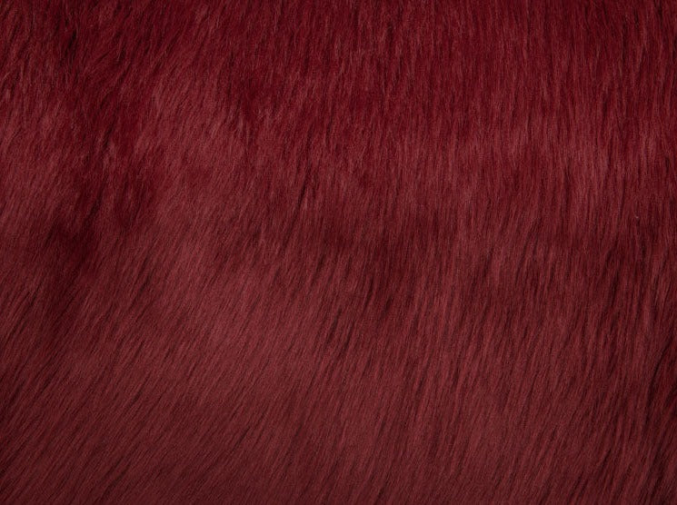 Shag Fur - Maroon