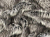 Siberian Husky Fur - Black/Grey