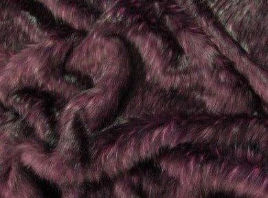 Siberian Husky Fur - Burgundy