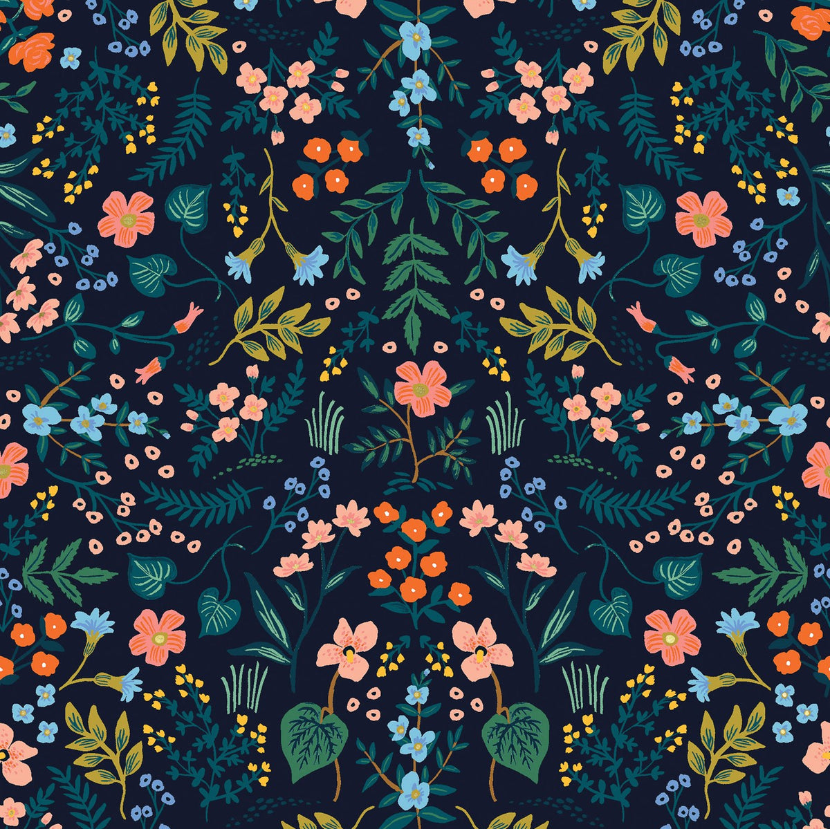 Wildwood - Navy Metallic