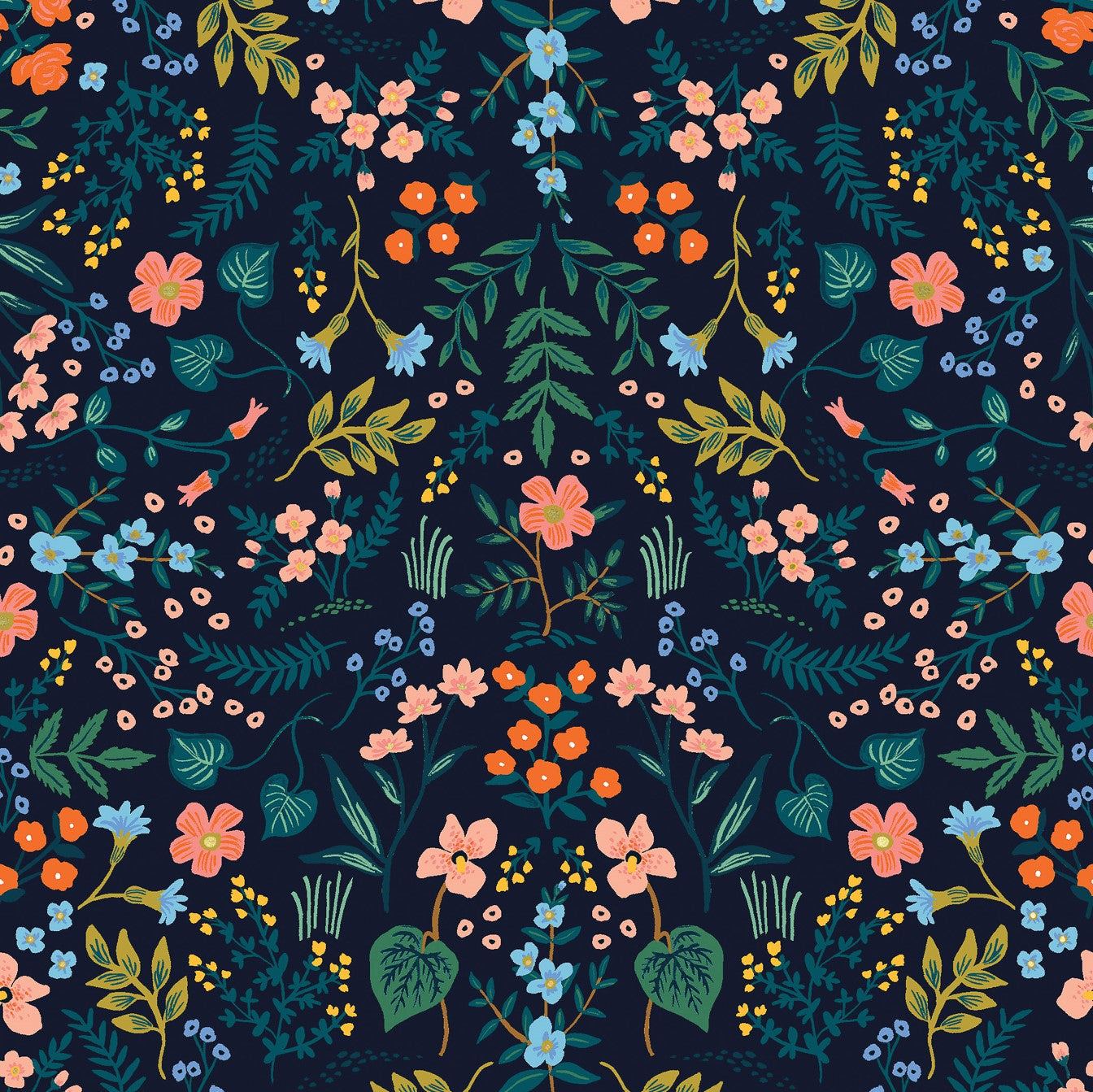 Wildwood - Navy Metallic