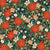 Holiday Classics II - Poinsettia Bouquet - Evergreen Metallic